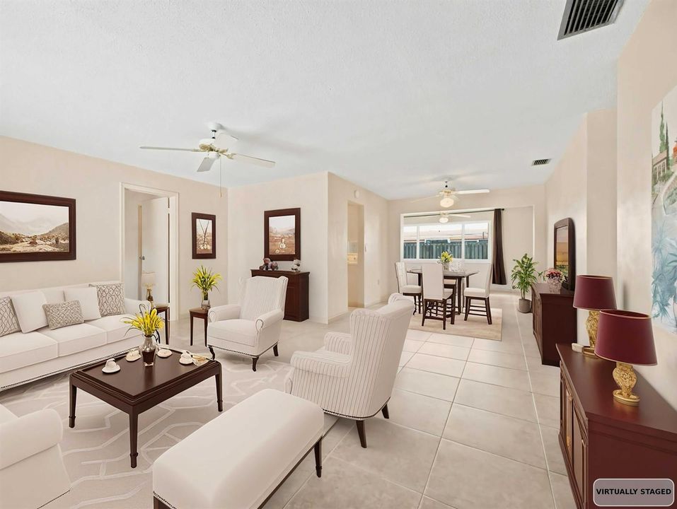 Living Dining Staged