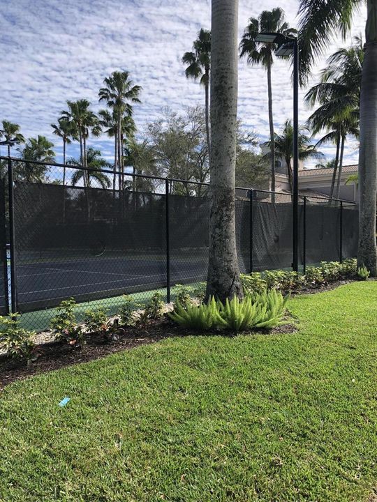NEWLY RENOVATED TENNIS COURT