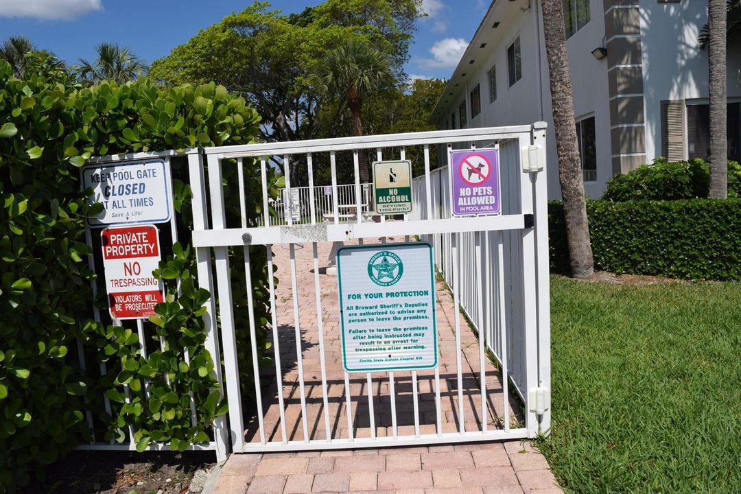Gated Access to Pool