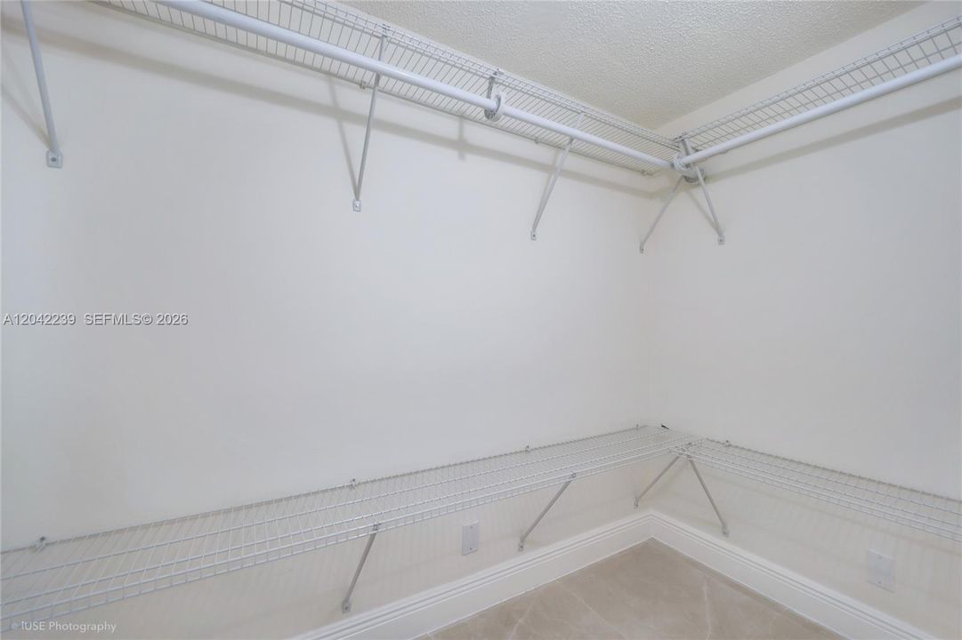 Closet has been redone