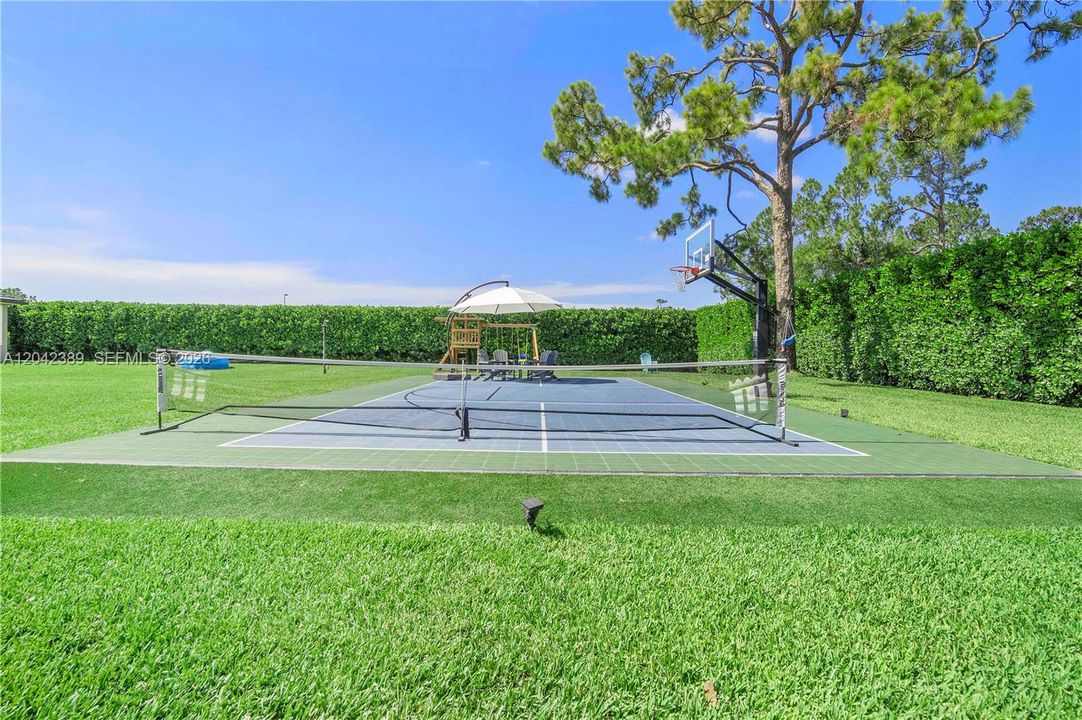 Basket Ball Pickle Ball Court