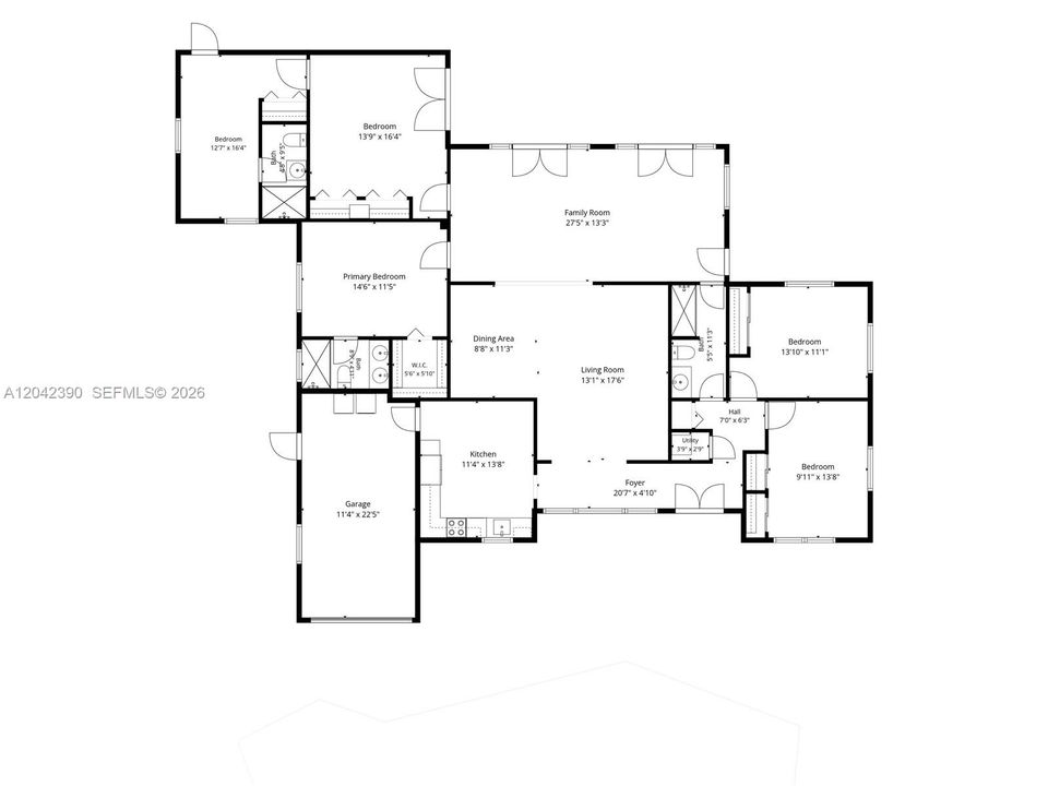 На продажу: $949,000 (5 спален, 3 ванн, 2306 Квадратных фут)