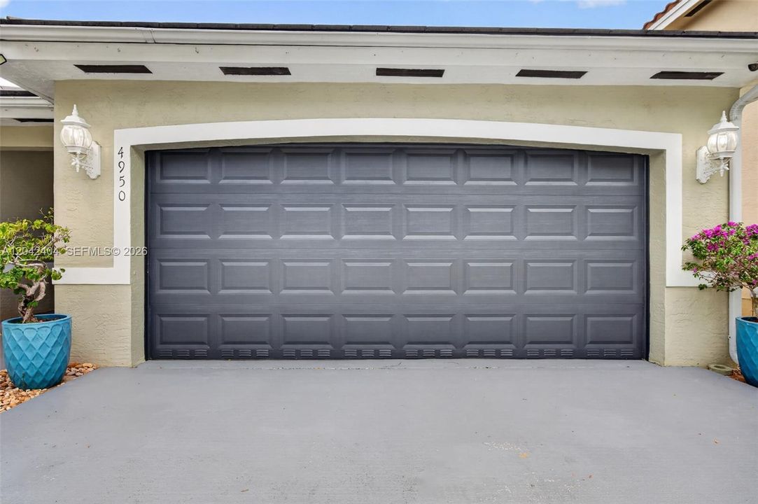 2 car garage.