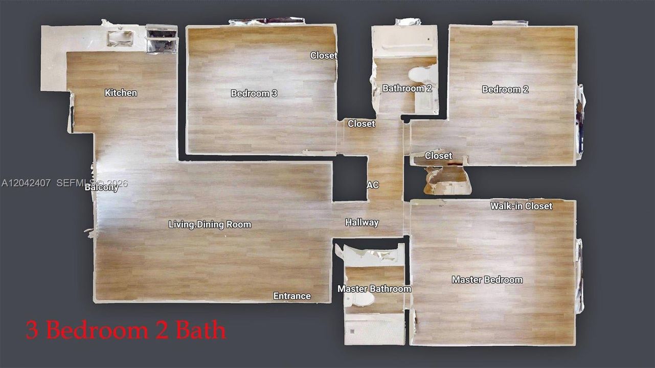 For Rent: $3,100 (3 beds, 2 baths, 1075 Square Feet)