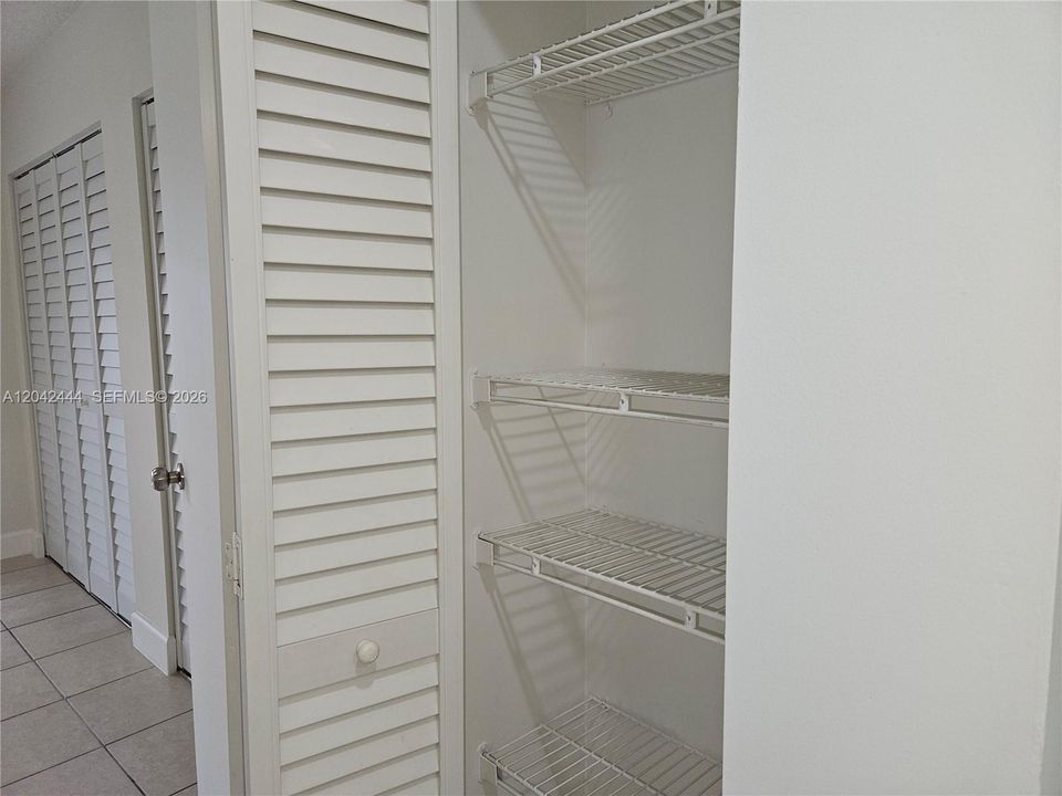 Linen Closet on Hallway, Second Level
