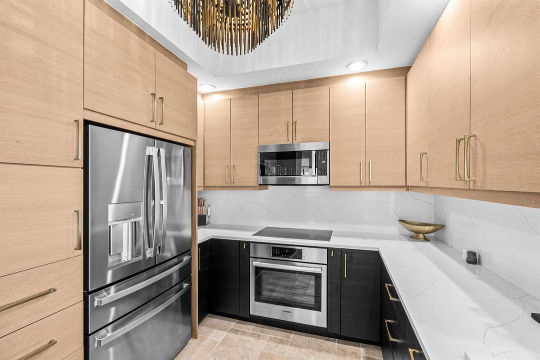 Ample Storage in Custom Cabinets