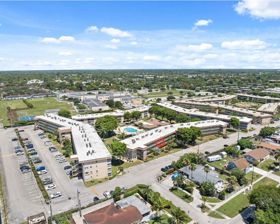 Aerial View of Community