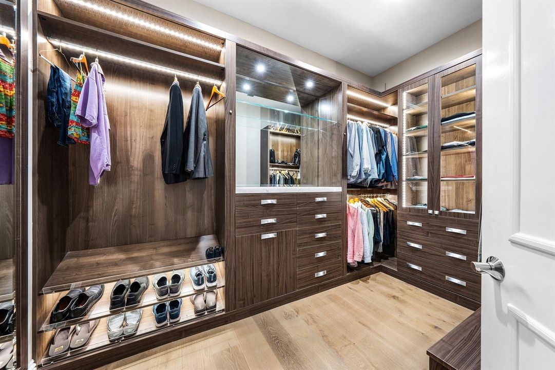 His Primary Closet