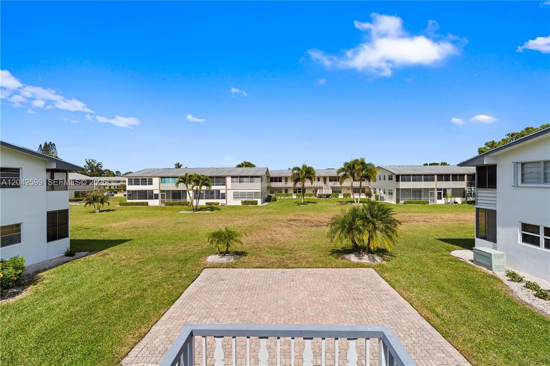 Step outside to a serene garden view that welcomes you home