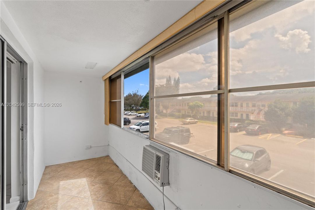 Panoramic balcony designed for peaceful, private moments