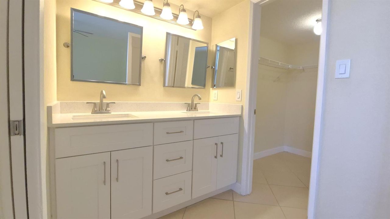 master bathroom