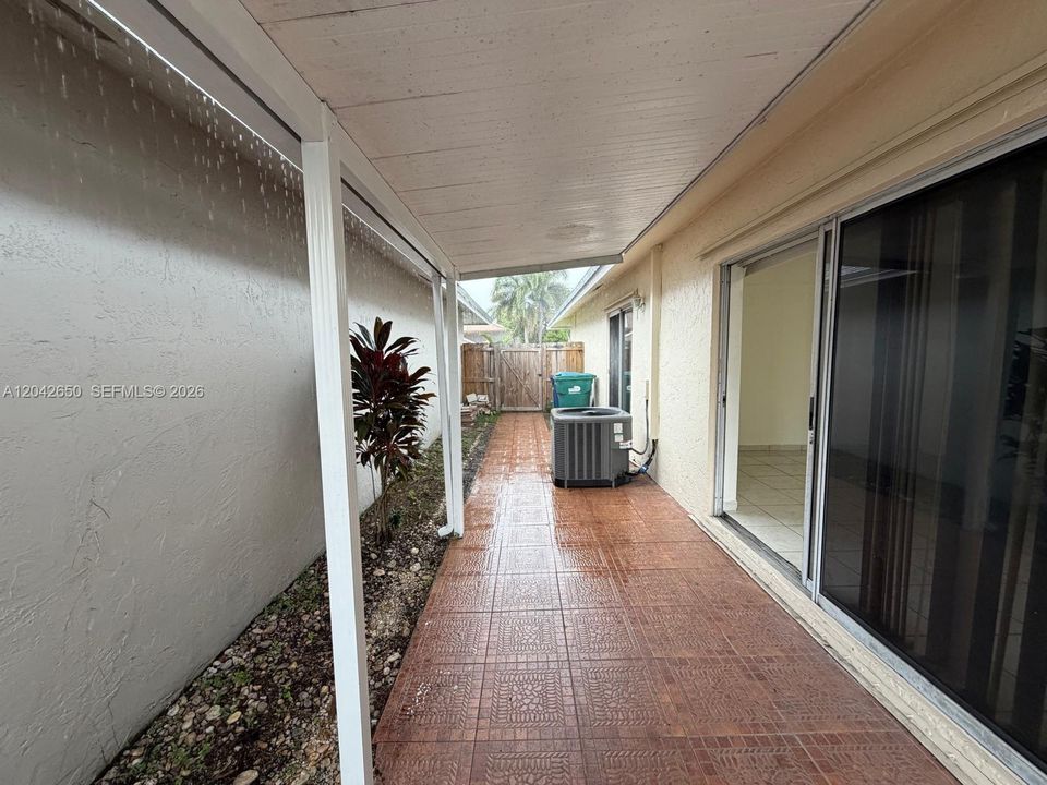 Side Patio