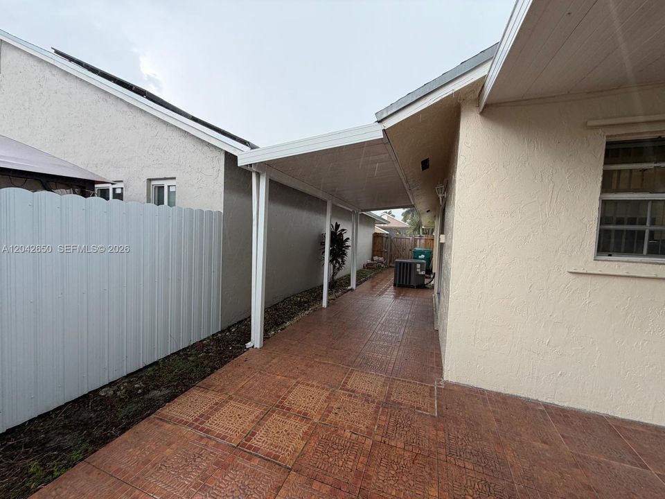Side Patio