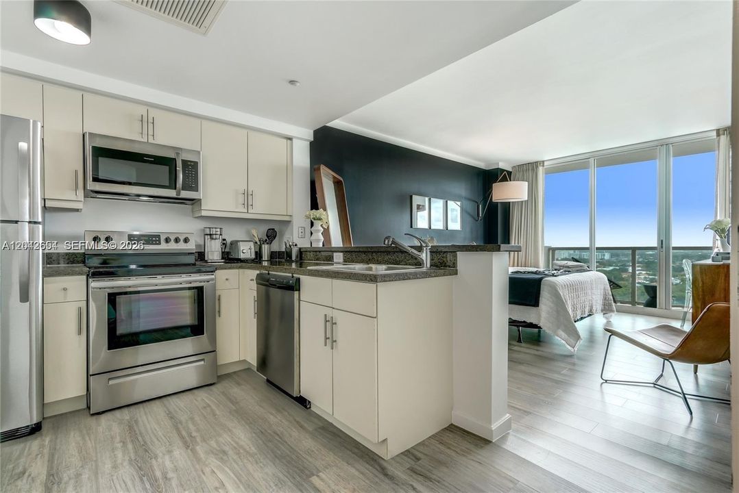Kitchen from Unit 1