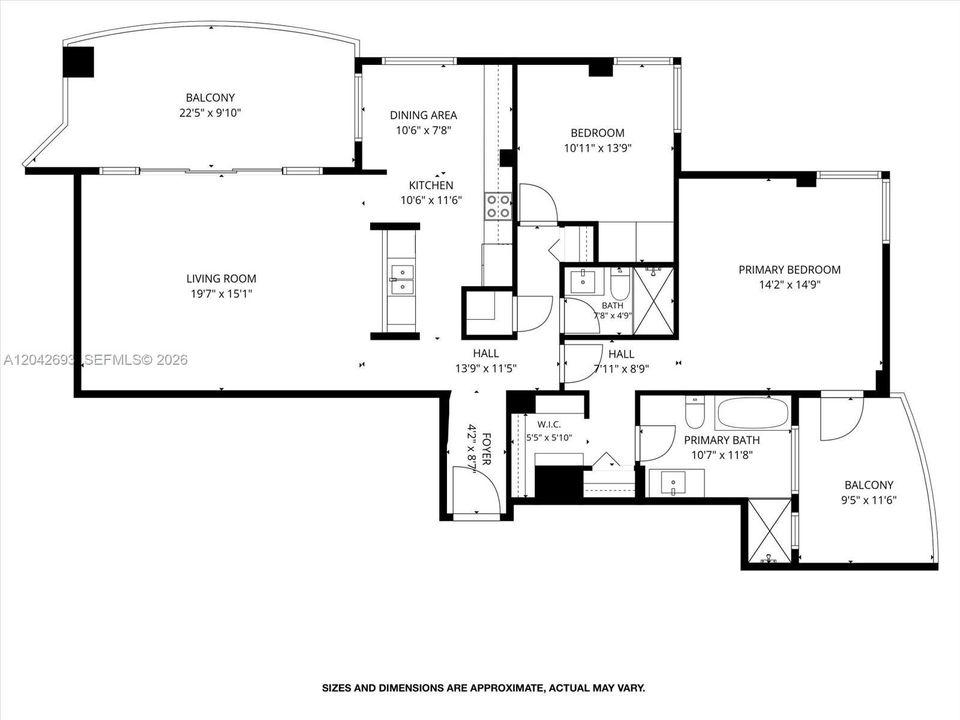 For Sale: $2,300,000 (2 beds, 2 baths, 1250 Square Feet)