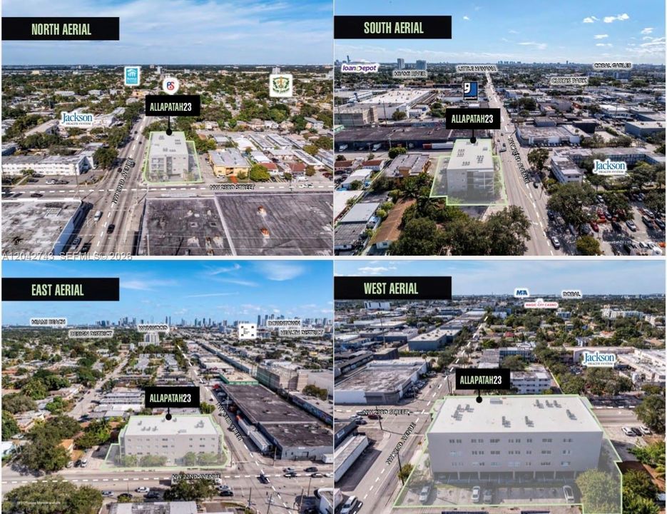 adjacent to SR 836 and I-95