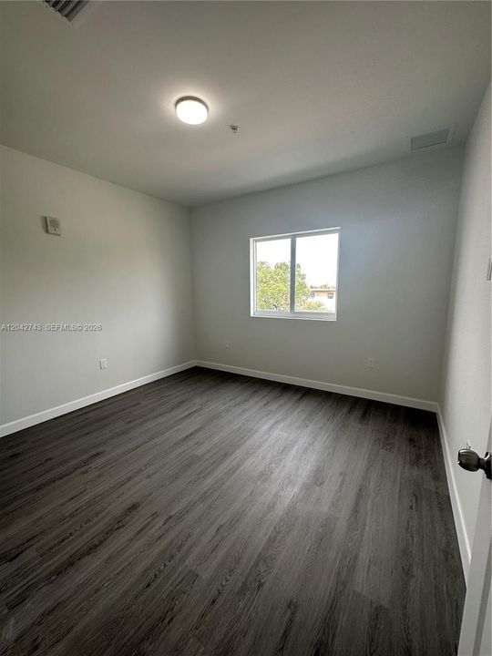 Spacious Bedrooms and closets