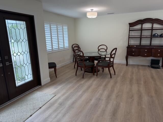 Dining area