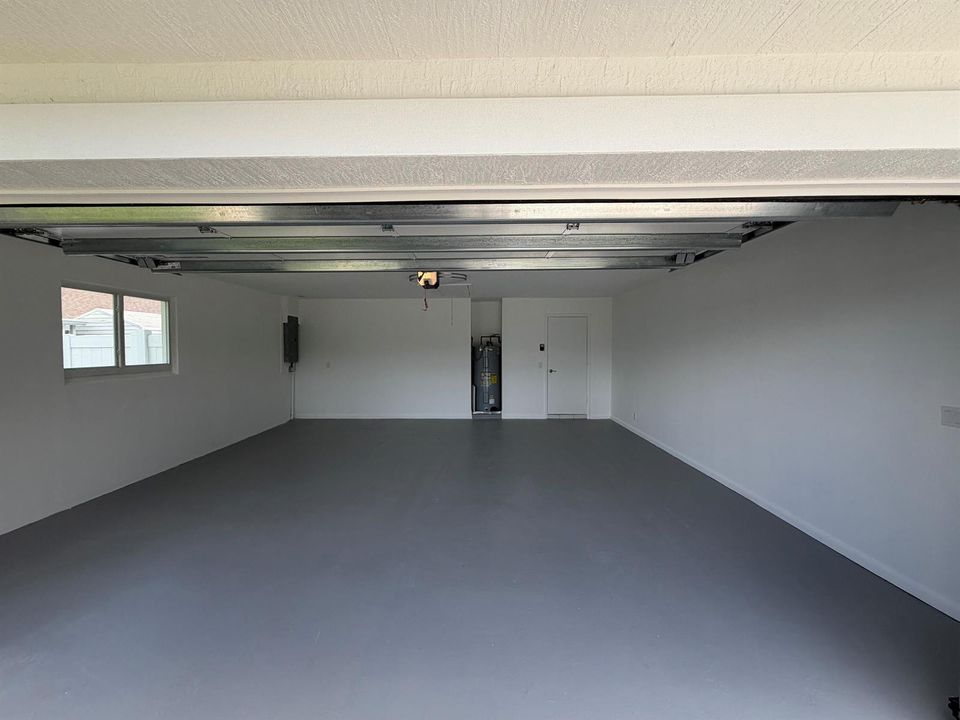 Two car garage