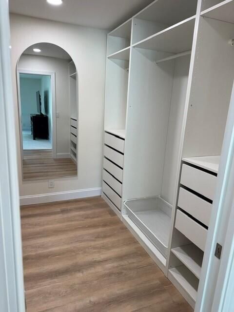 Master closet