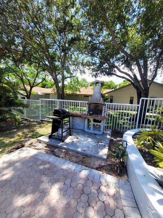 BBQ Area by the Pool