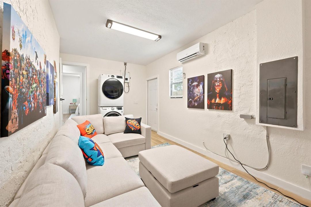 Media Room/laundry