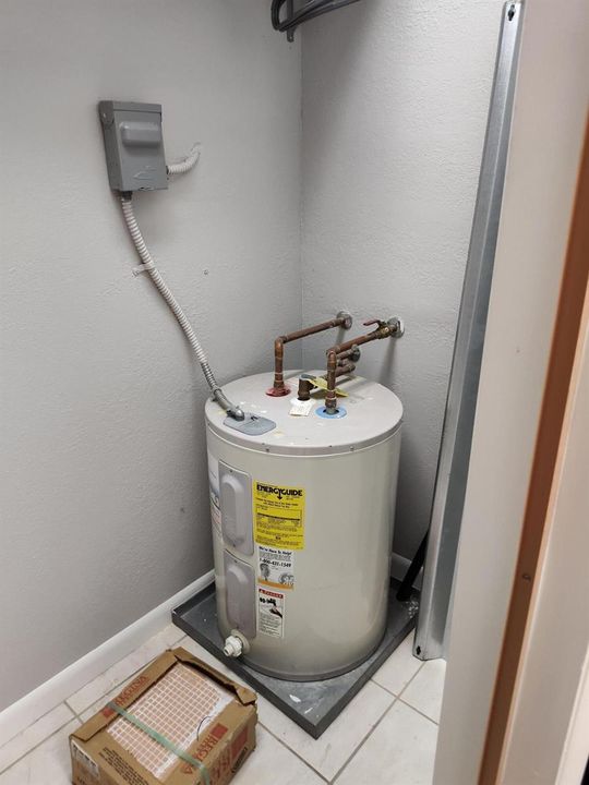 Combination Water Heater + Storage Close