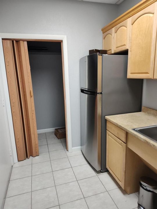 Kitchen Breakroom, Full Refrigerator