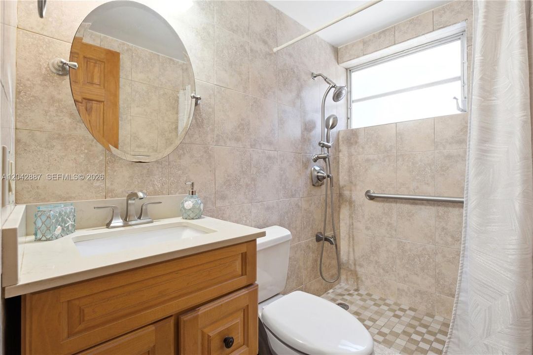 Unit #1 Bathroom