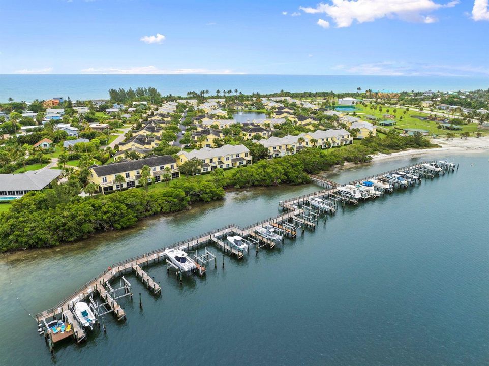 Mariner Bay's View of Community's Docks