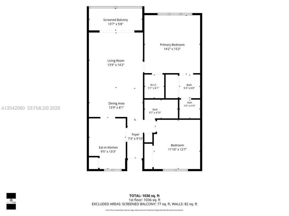 For Sale: $170,000 (2 beds, 2 baths, 1021 Square Feet)