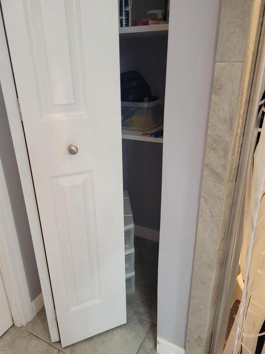 Additional Storage Closet