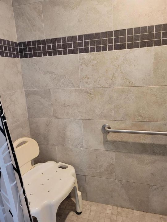 Left Side of Master Shower