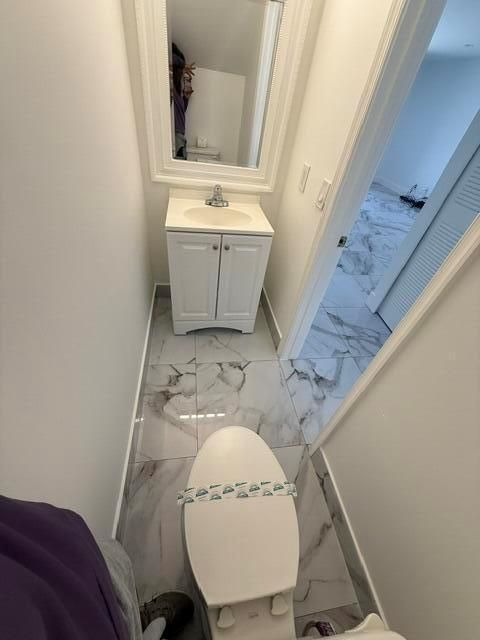half bathroom