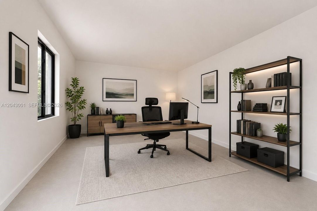 Staged guest House/office