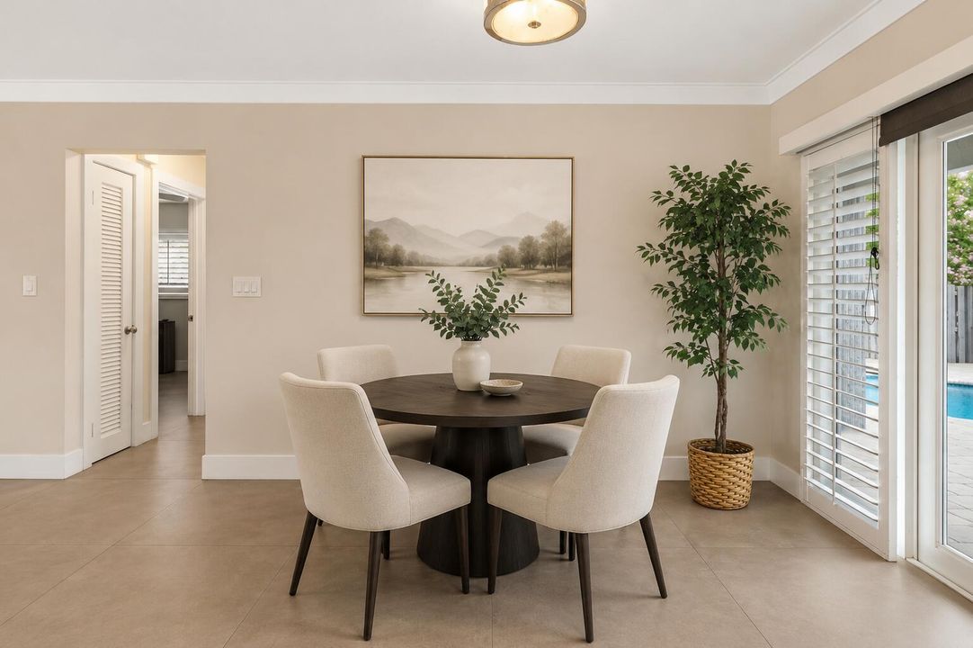 Dining Staged