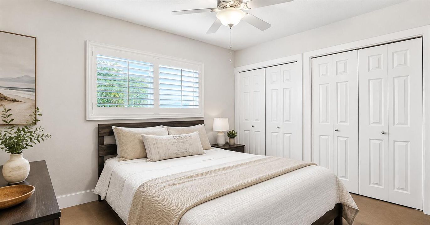 Second Bedroom Staged