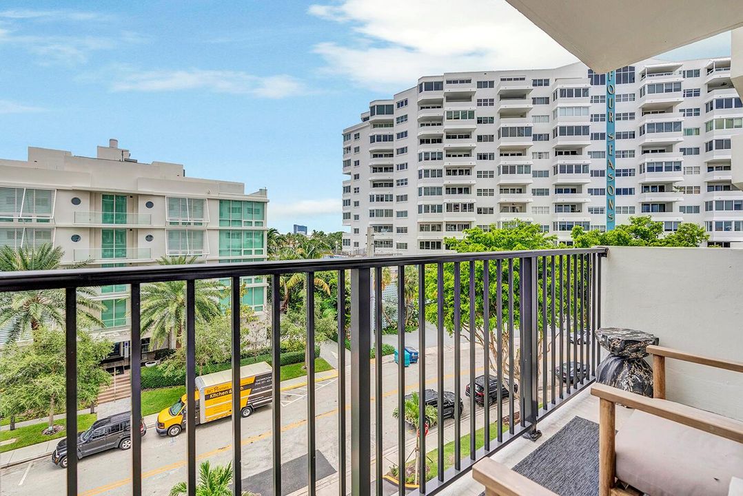 View from balcony
