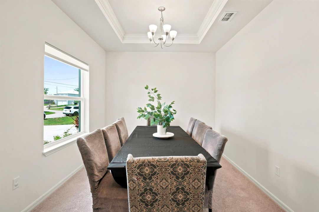 Dining Room off the foyer
