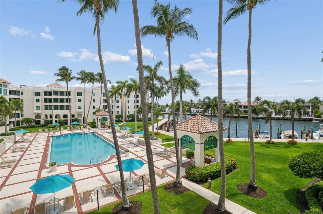 Pool With Intracoastal View