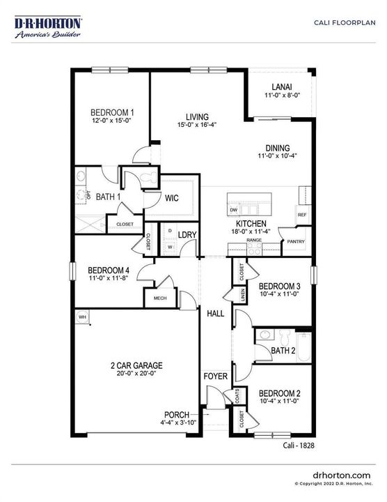 Cali Floorplan