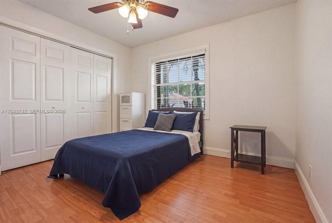 Third bedroom ,laminated floor.