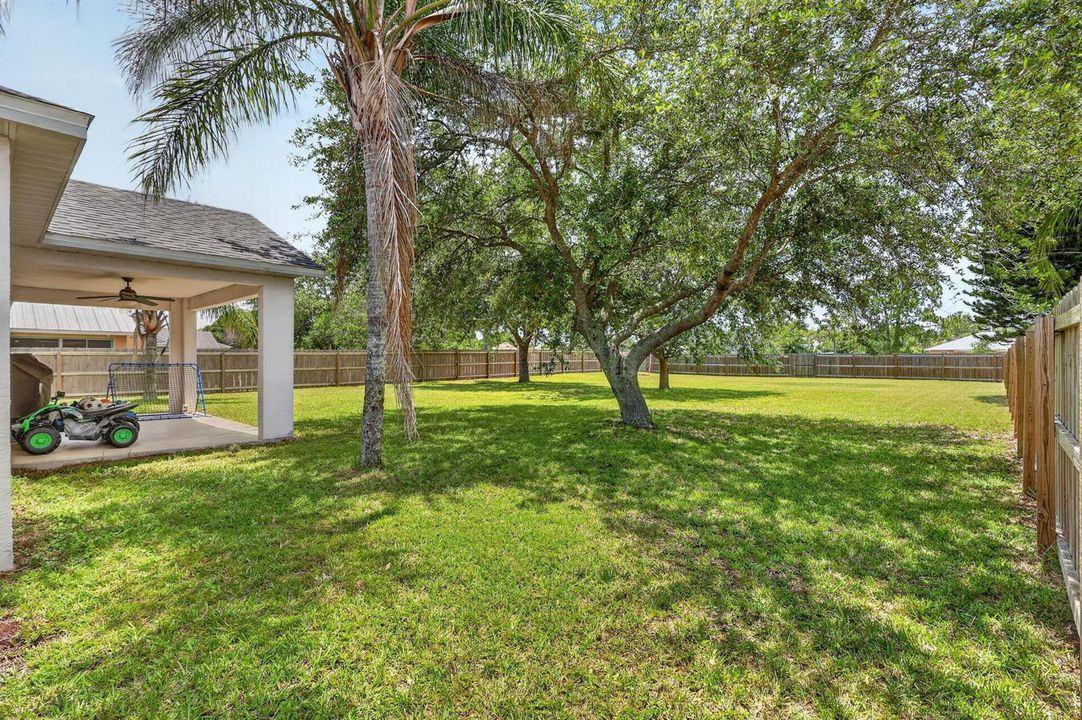 Fenced Backyard
