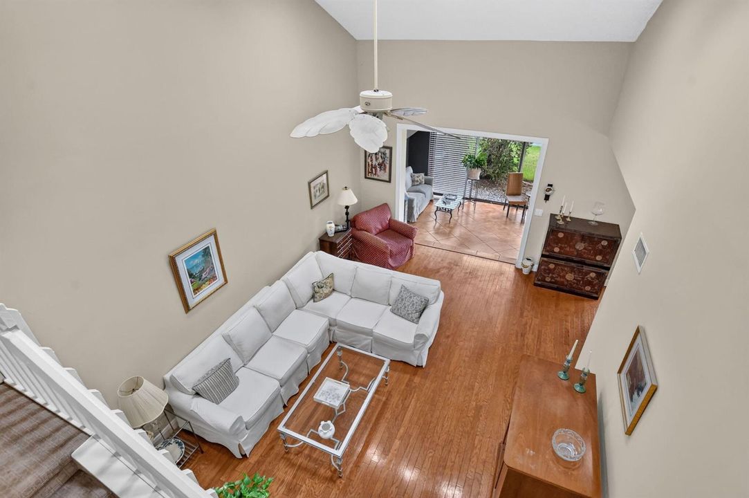 View from loft area