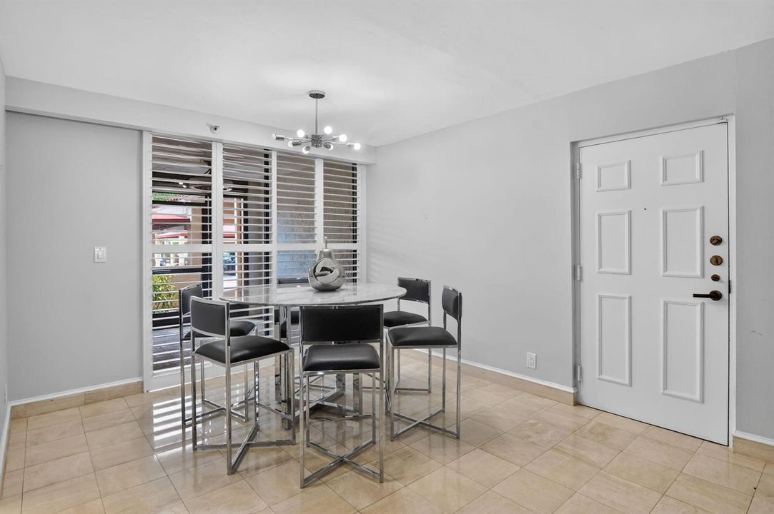 Dining area