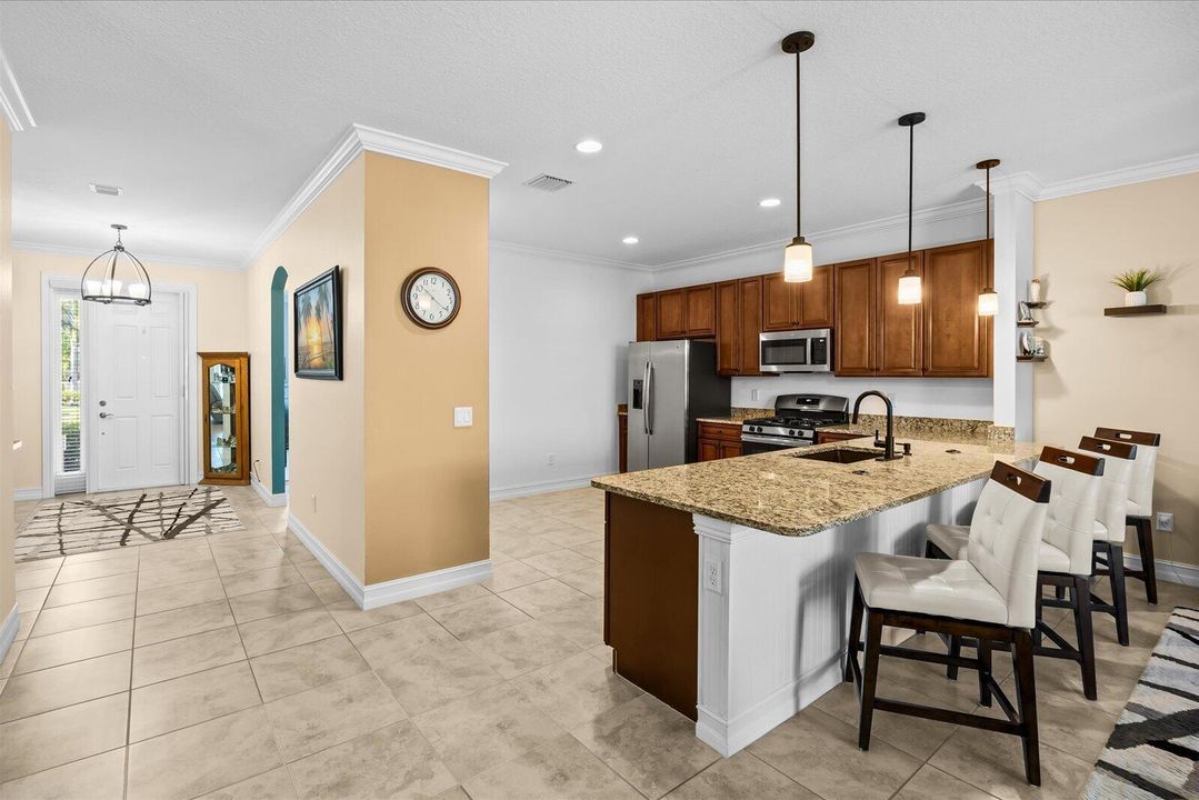 Kitchen with Large Countertop Space
