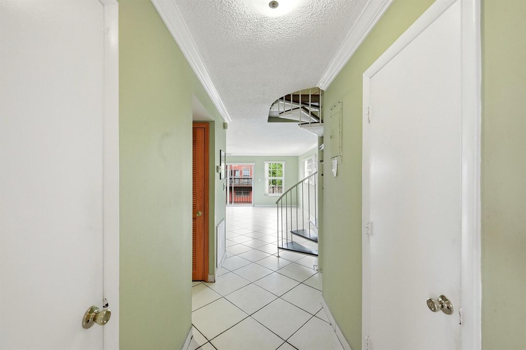 downstairs hallwayfoyer