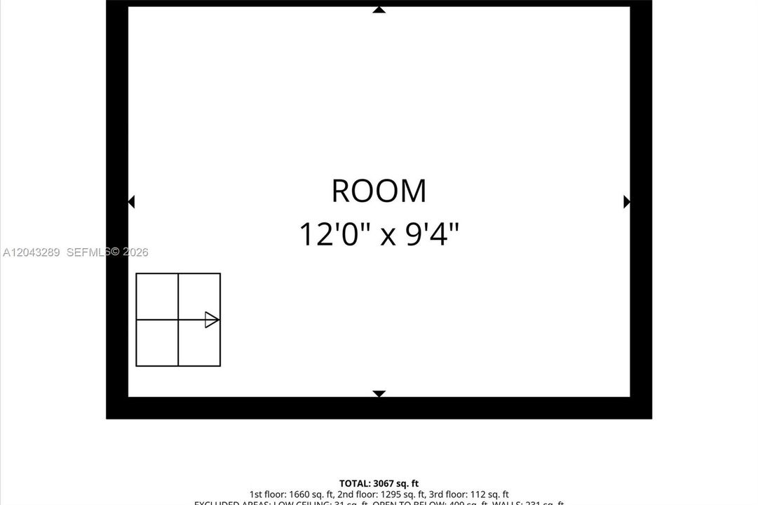 3rd Floor Floor Plan