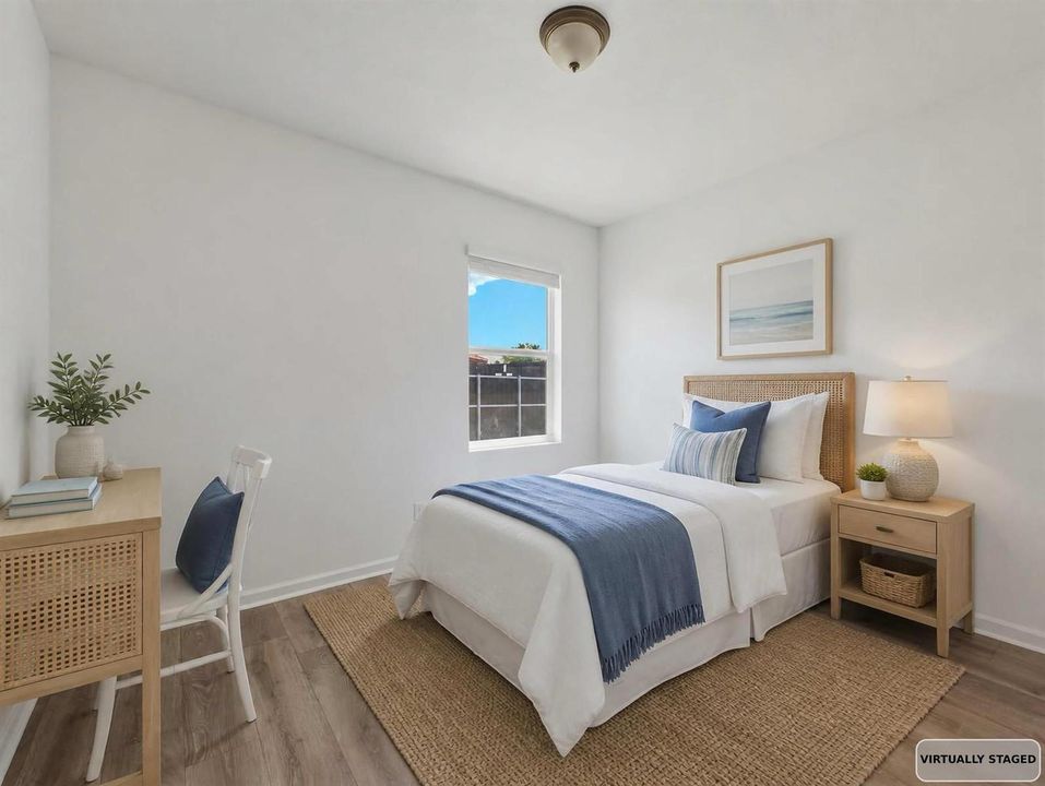 Bedroom 2 Staged