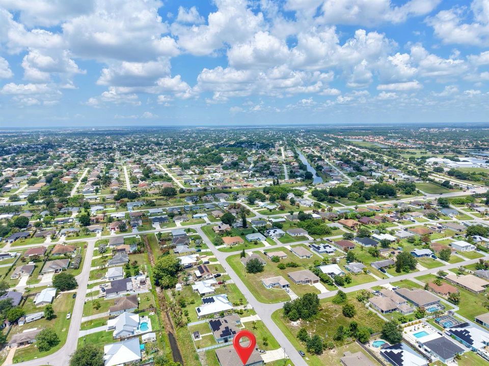 Panoramic to West